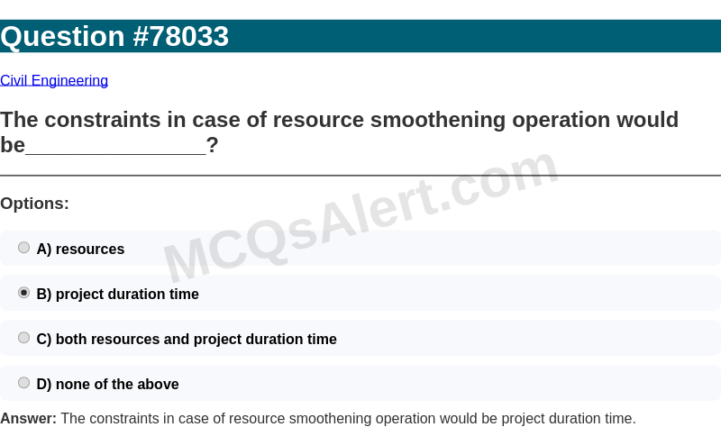 Question Screenshot