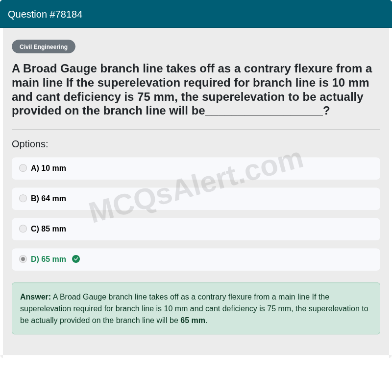Question Screenshot