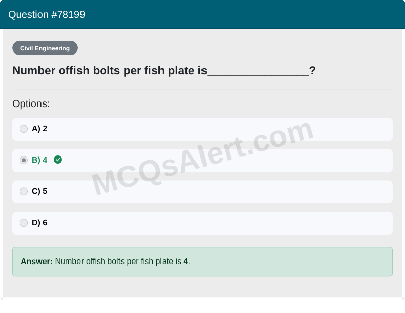 Question Screenshot