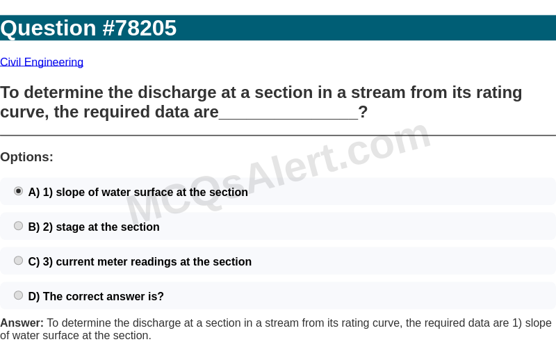 Question Screenshot