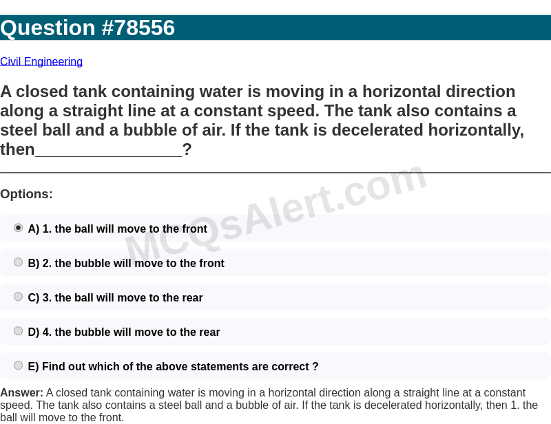 Question Screenshot