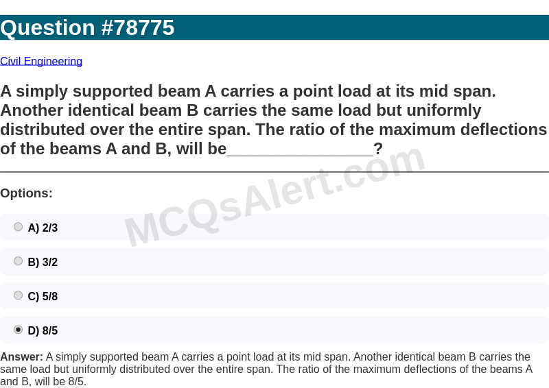 Question Screenshot