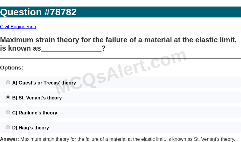 Question Screenshot