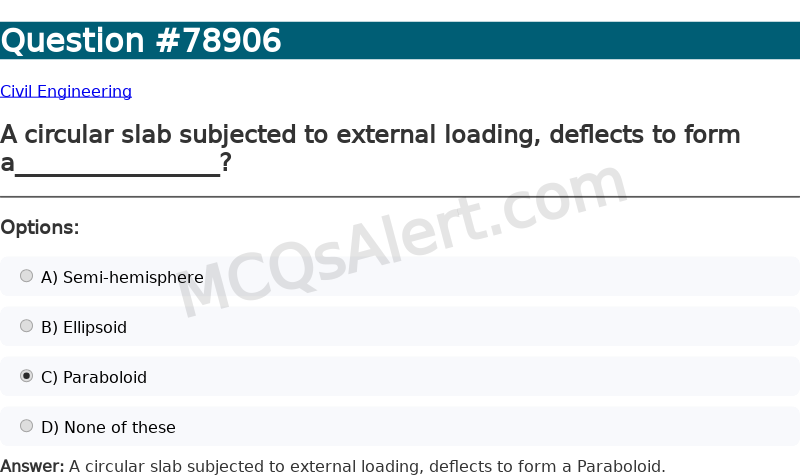 Question Screenshot