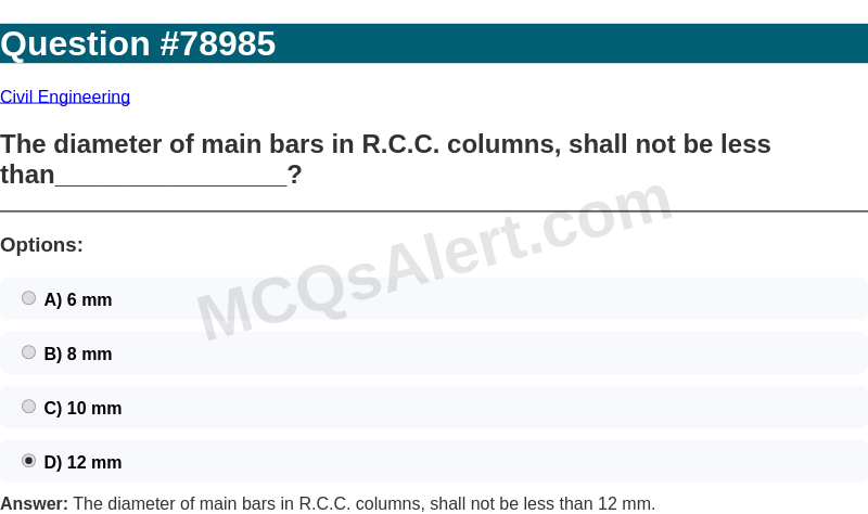 Question Screenshot