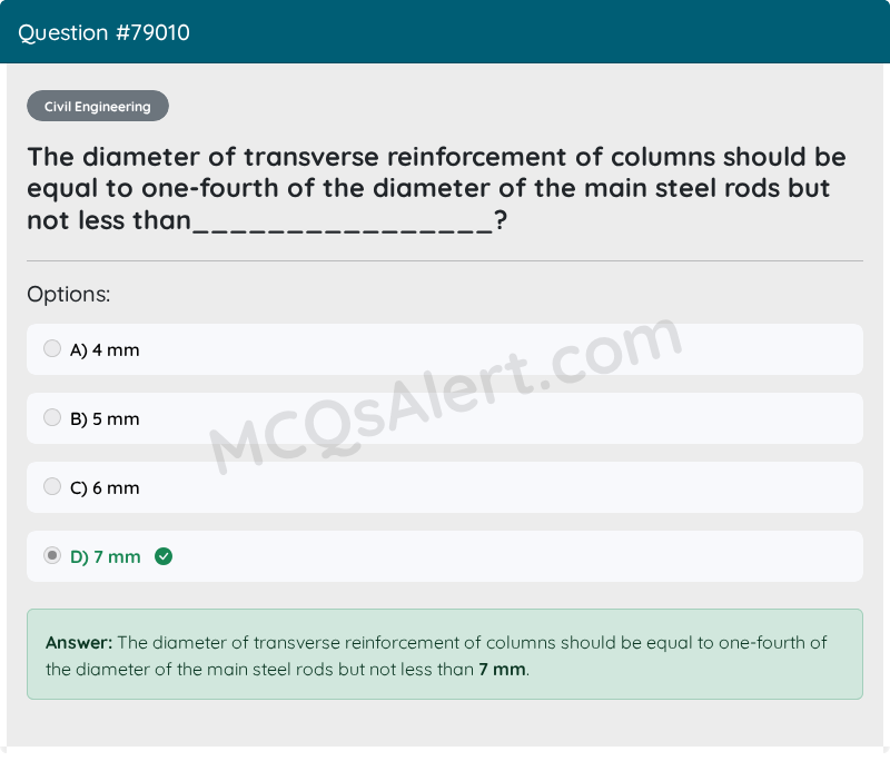 Question Screenshot