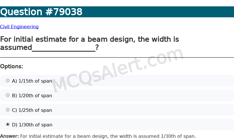 Question Screenshot