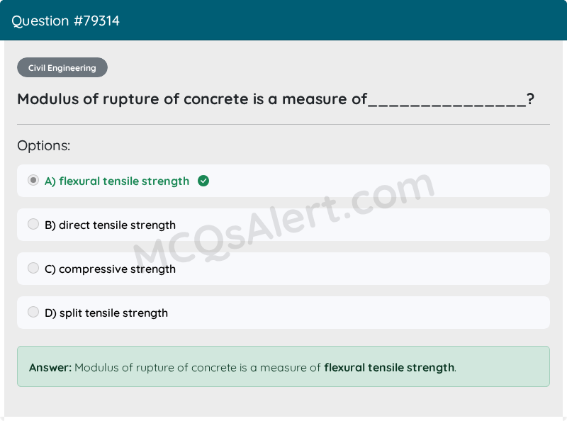 Question Screenshot