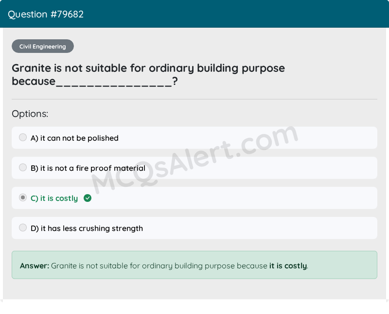Question Screenshot