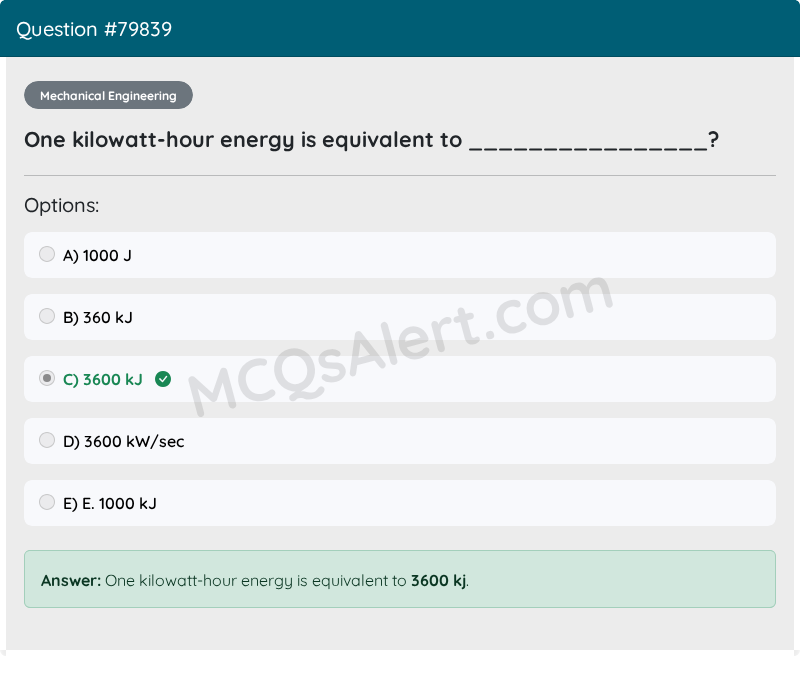 Question Screenshot