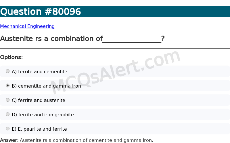 Question Screenshot