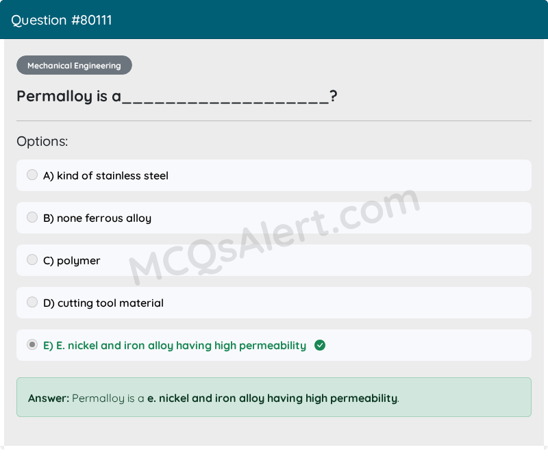 Question Screenshot