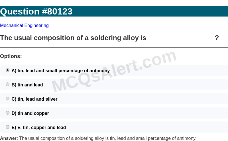 Question Screenshot