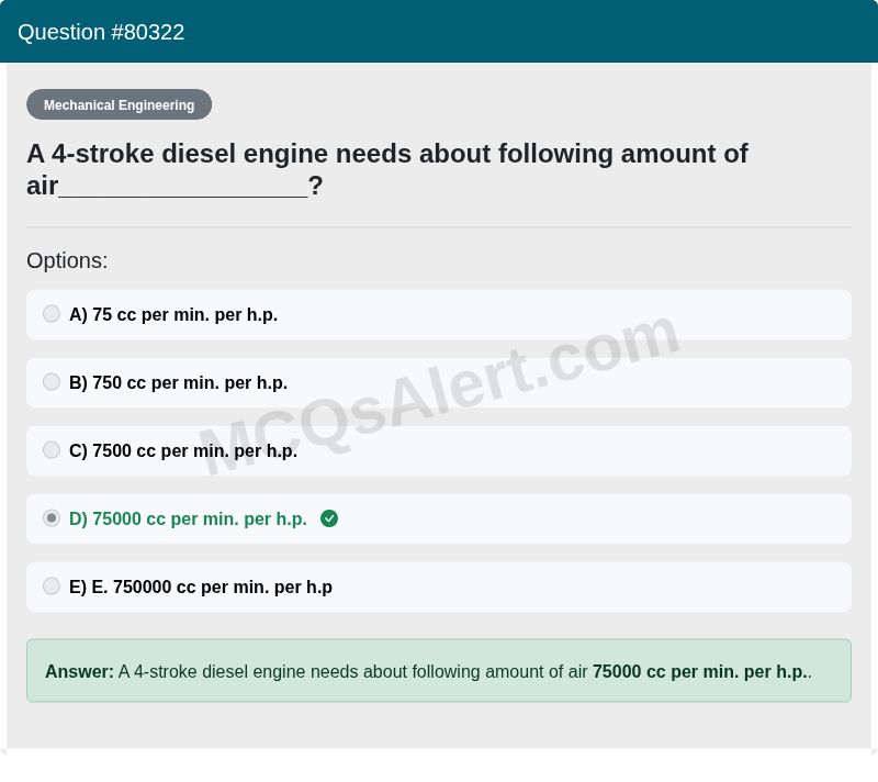 Question Screenshot