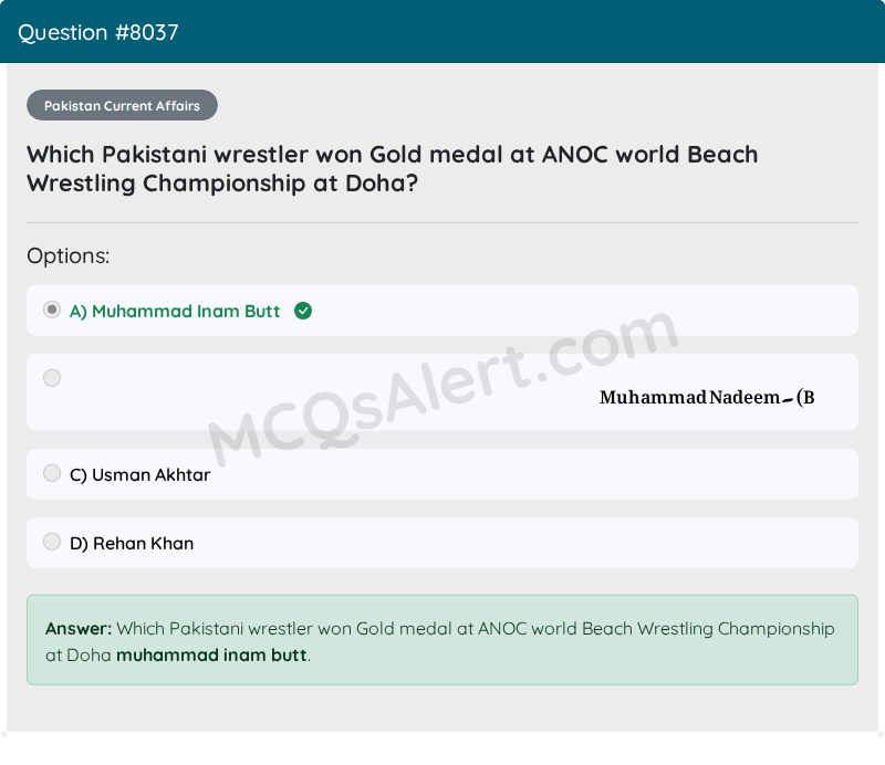 Question Screenshot