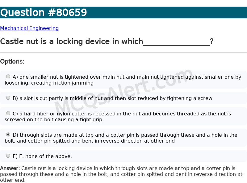 Question Screenshot