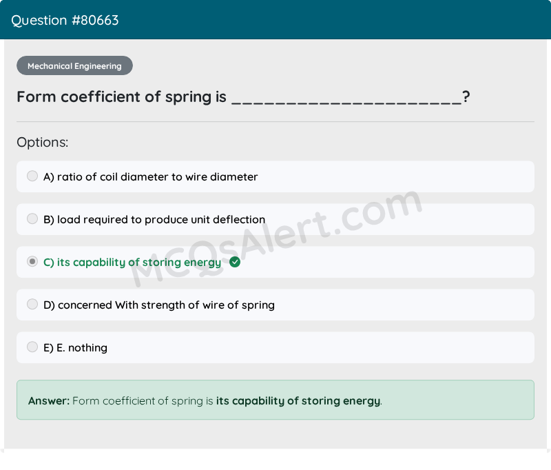 Question Screenshot