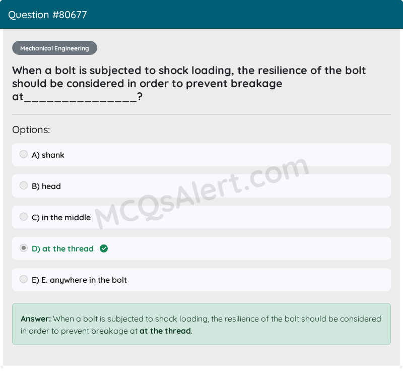 Question Screenshot