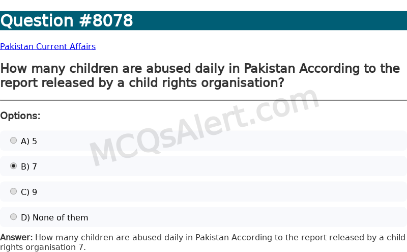Question Screenshot