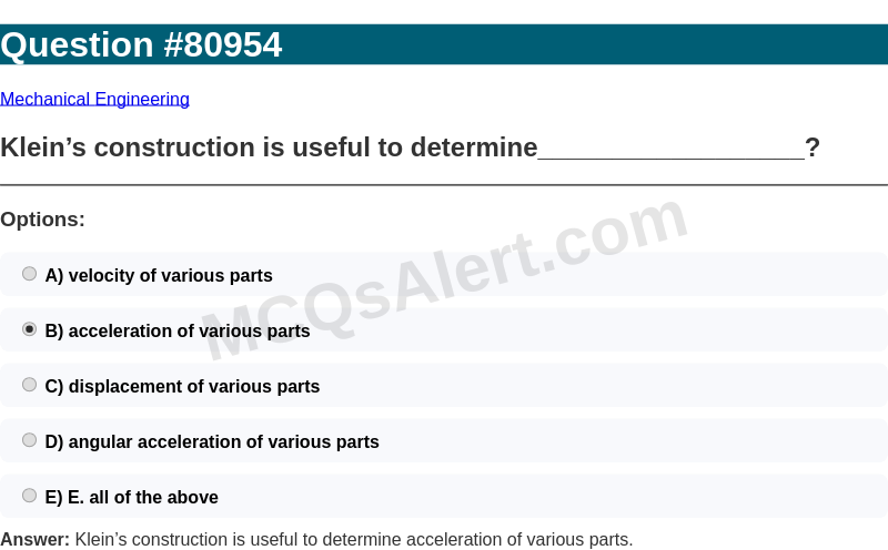 Question Screenshot