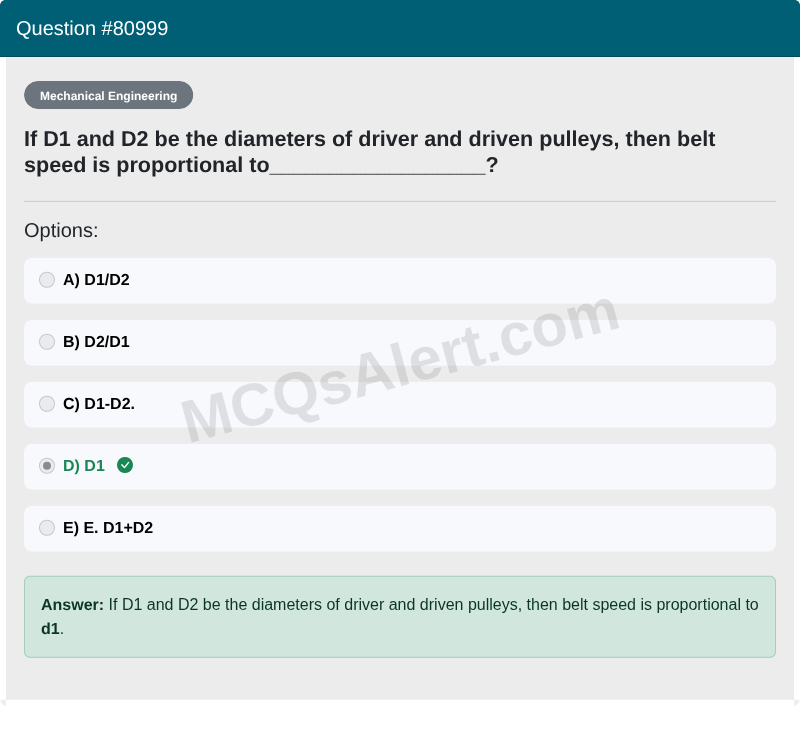 Question Screenshot