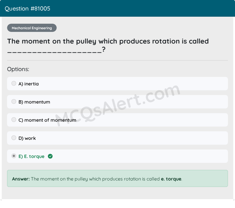 Question Screenshot