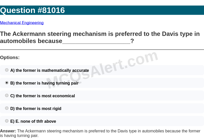 Question Screenshot