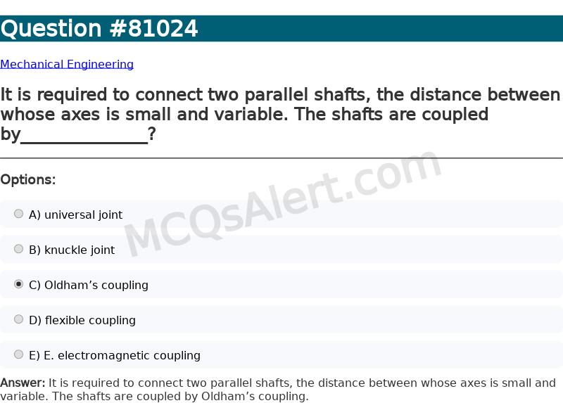 Question Screenshot