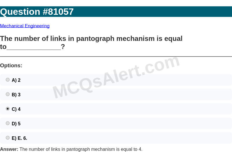Question Screenshot