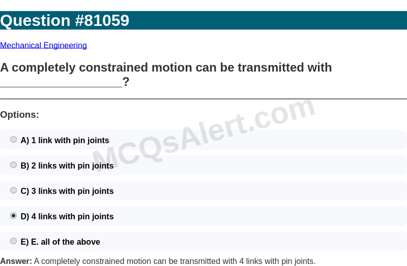 Question Screenshot