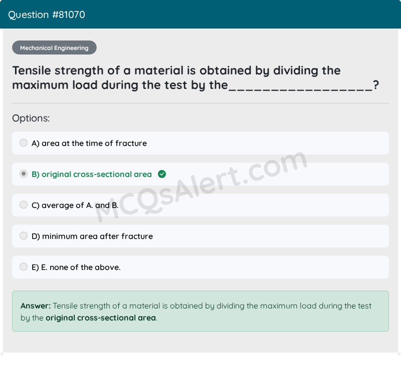 Question Screenshot