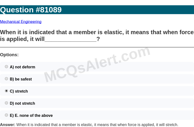 Question Screenshot
