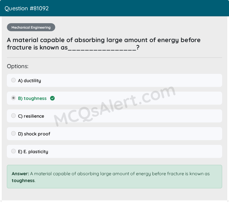 Question Screenshot