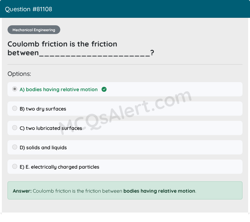 Question Screenshot