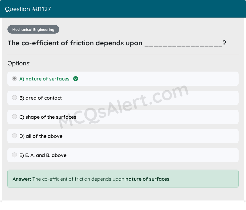 Question Screenshot