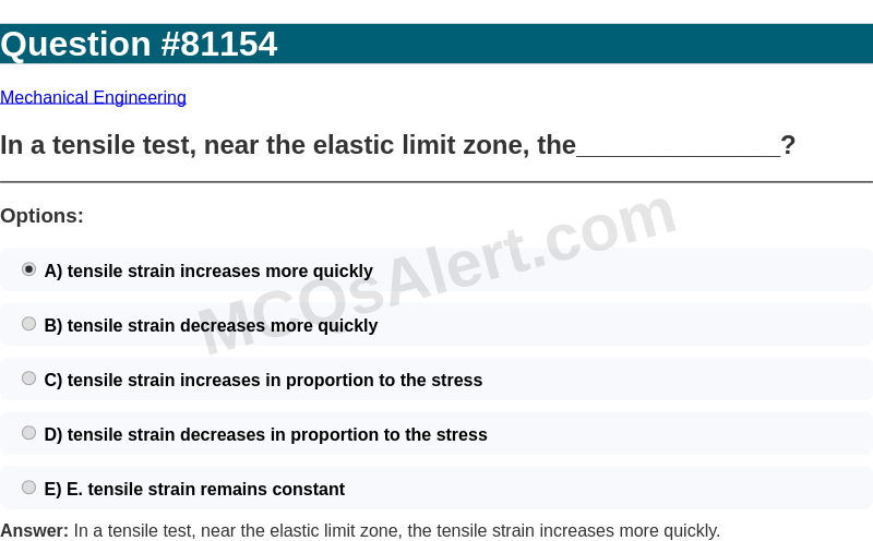 Question Screenshot