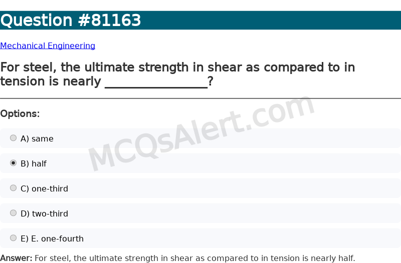 Question Screenshot