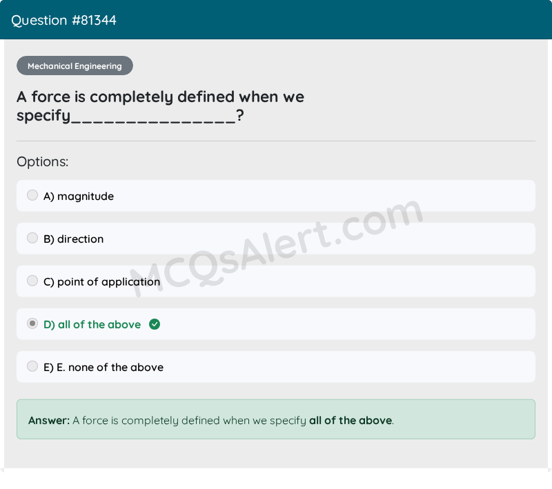 Question Screenshot
