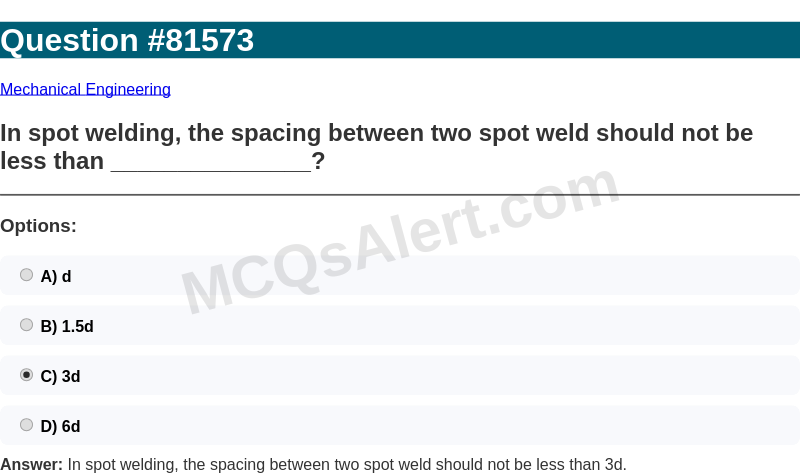 Question Screenshot