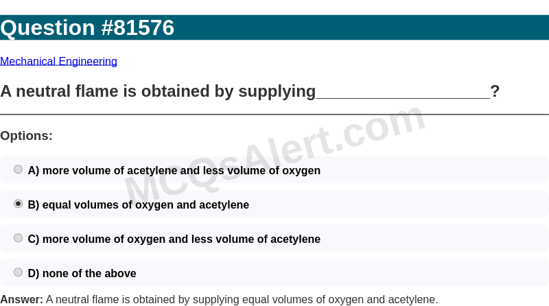 Question Screenshot