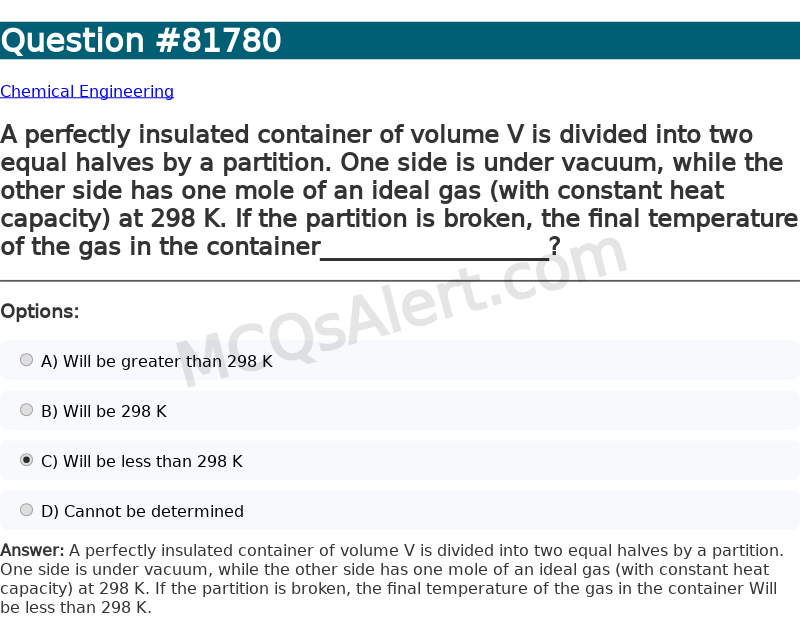 Question Screenshot