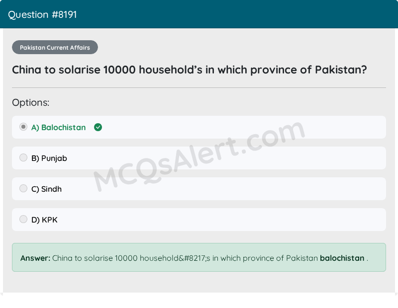 Question Screenshot