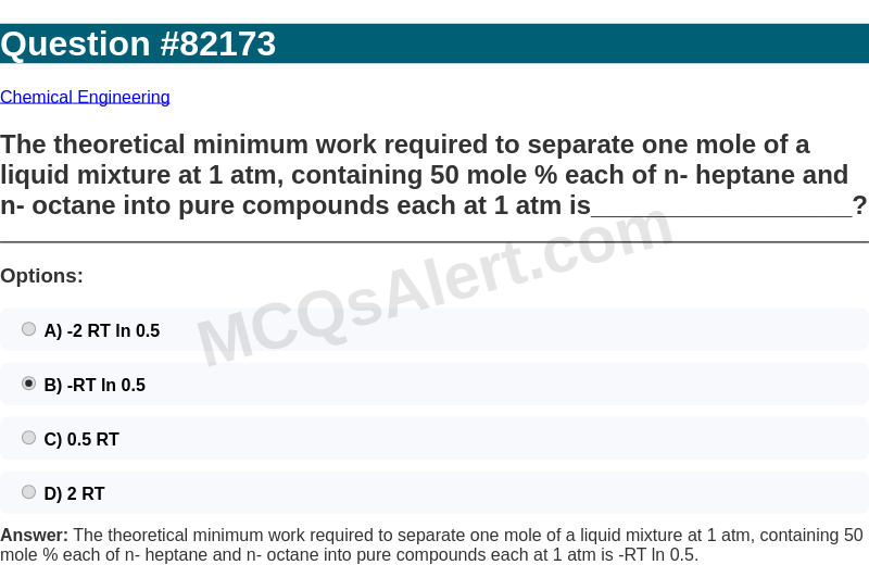 Question Screenshot