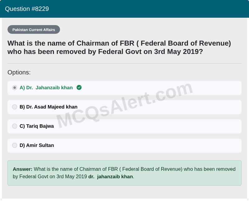 Question Screenshot