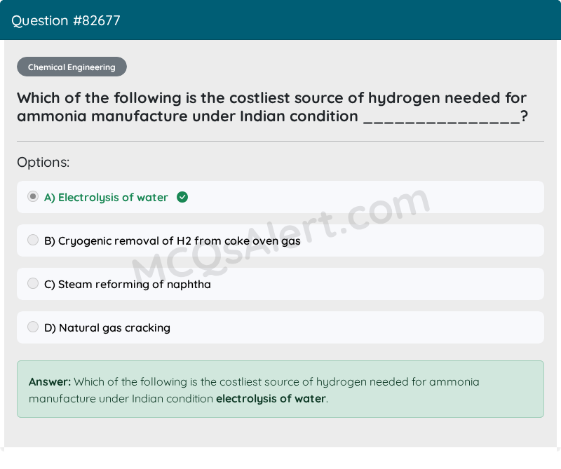 Question Screenshot