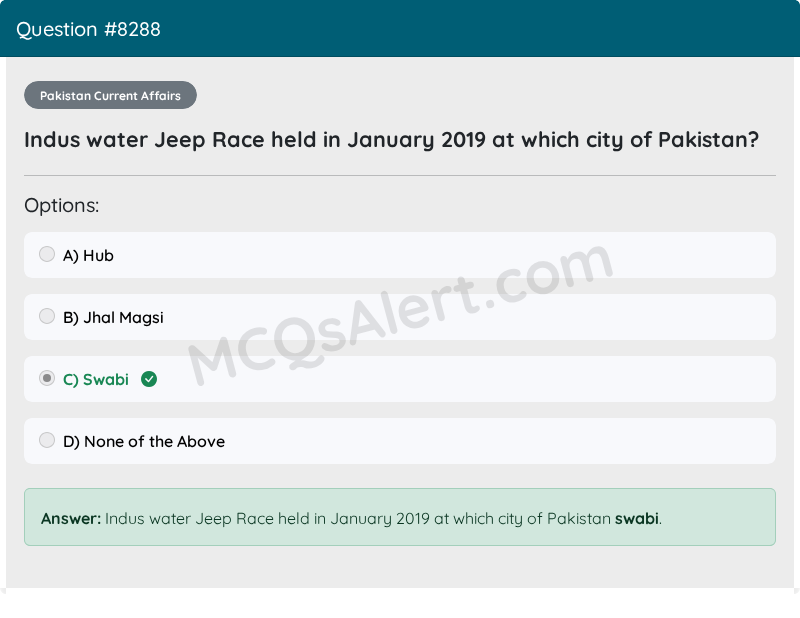 Question Screenshot