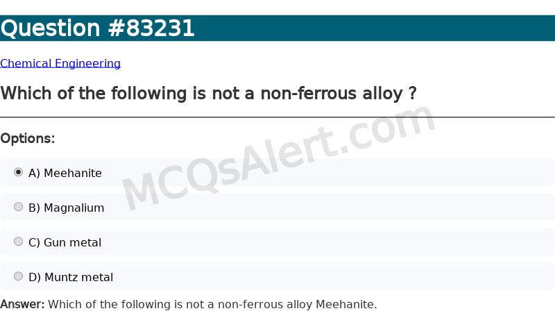Question Screenshot