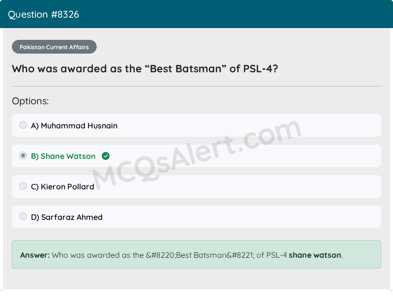 Question Screenshot
