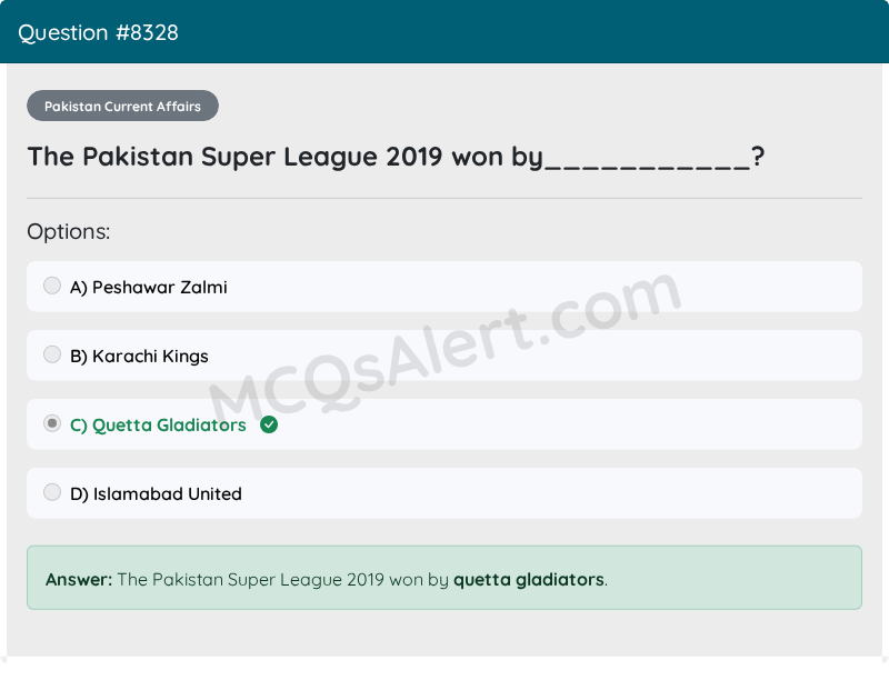 Question Screenshot