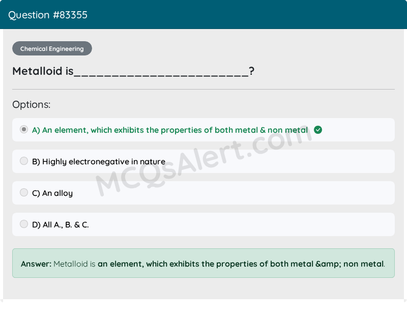 Question Screenshot